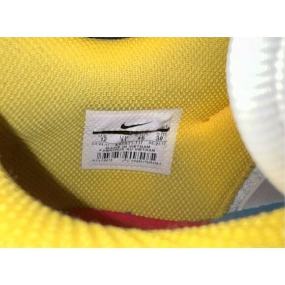Nike Air Force 2 x Supreme Yellow 2017- size 12